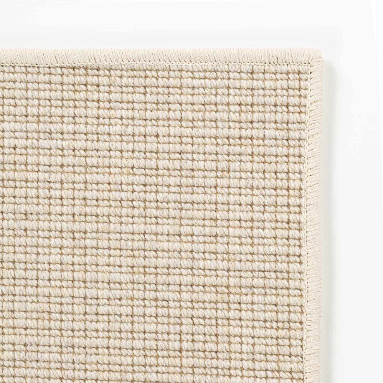 Gaze Beige Cut and Sew Custom Runner Rug