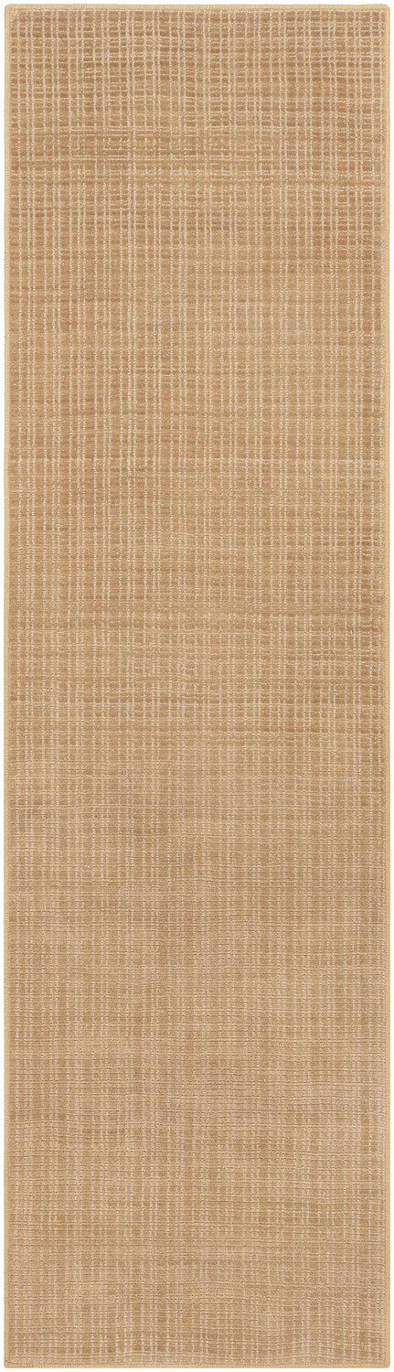 Gunther Brown Hand Loomed Cut and Sew Custom Runner Rug