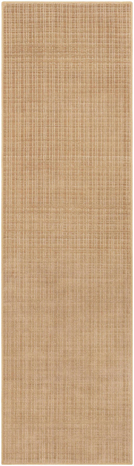 Gunther Brown Hand Loomed Cut and Sew Custom Runner Rug