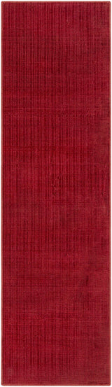 Gunther Red Hand Loomed Cut and Sew Custom Runner Rug