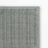 Gunther Gray Hand Loomed Cut and Sew Custom Runner Rug