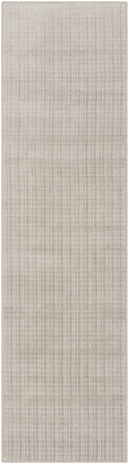 Gunther Beige Hand Loomed Cut and Sew Custom Runner Rug