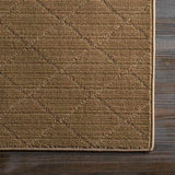 Hawkins Brown Diamond Cut and Sew Custom Runner Rug