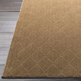 Hawkins Brown Diamond Cut and Sew Custom Runner Rug