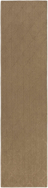 Hawkins Brown Diamond Cut and Sew Custom Runner Rug