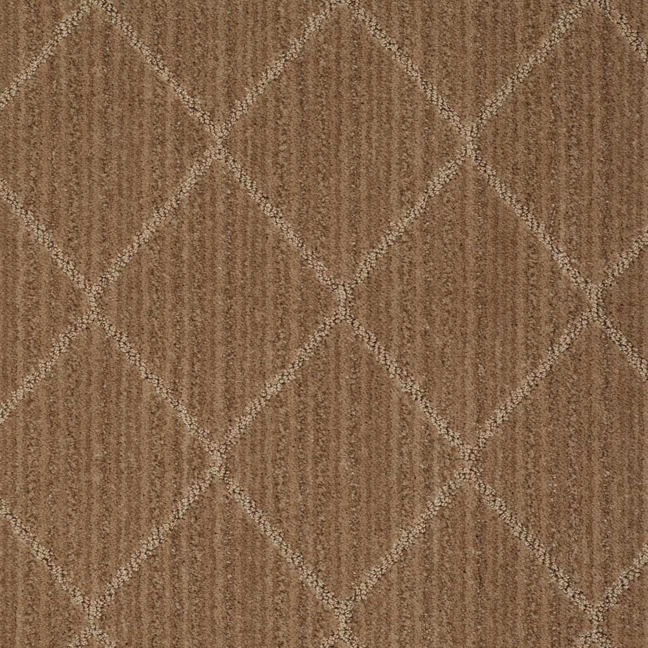 Hawkins Brown Diamond Cut and Sew Custom Runner Rug