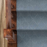 Hawkins Blue Diamond Cut and Sew Custom Runner Rug