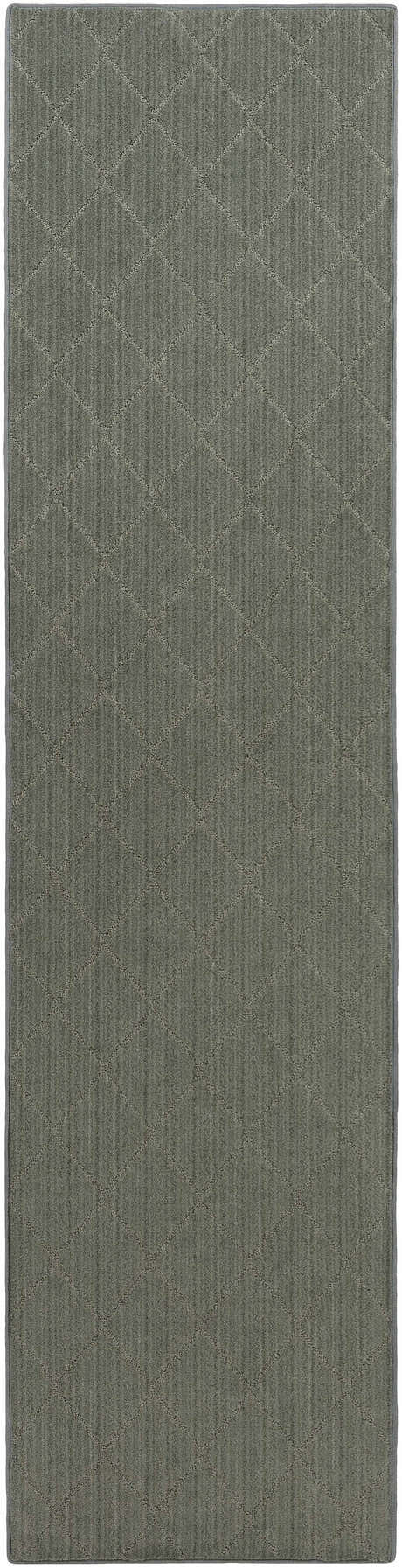 Hawkins Green Diamond Cut and Sew Custom Runner Rug