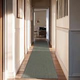 Hawkins Green Diamond Cut and Sew Custom Runner Rug