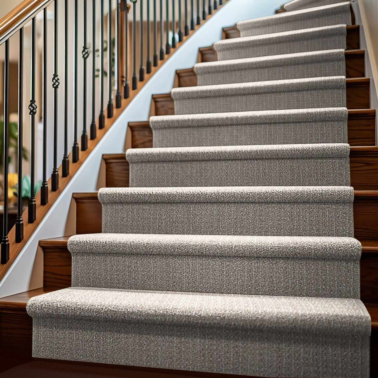 Jayla Medium Brown Cut and Sew Custom Runner Rug