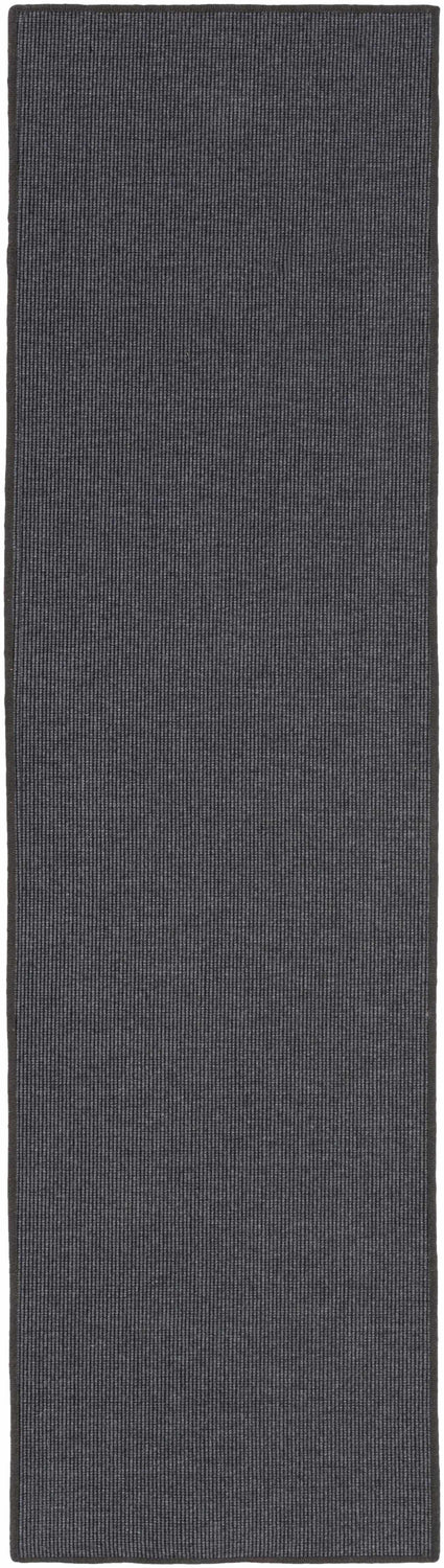 Jones Charcoal Cut and Sew Custom Runner Rug