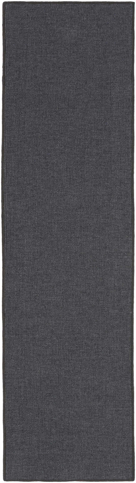 Jones Charcoal Cut and Sew Custom Runner Rug