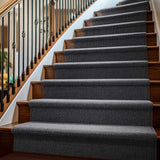 Jones Charcoal Cut and Sew Custom Runner Rug