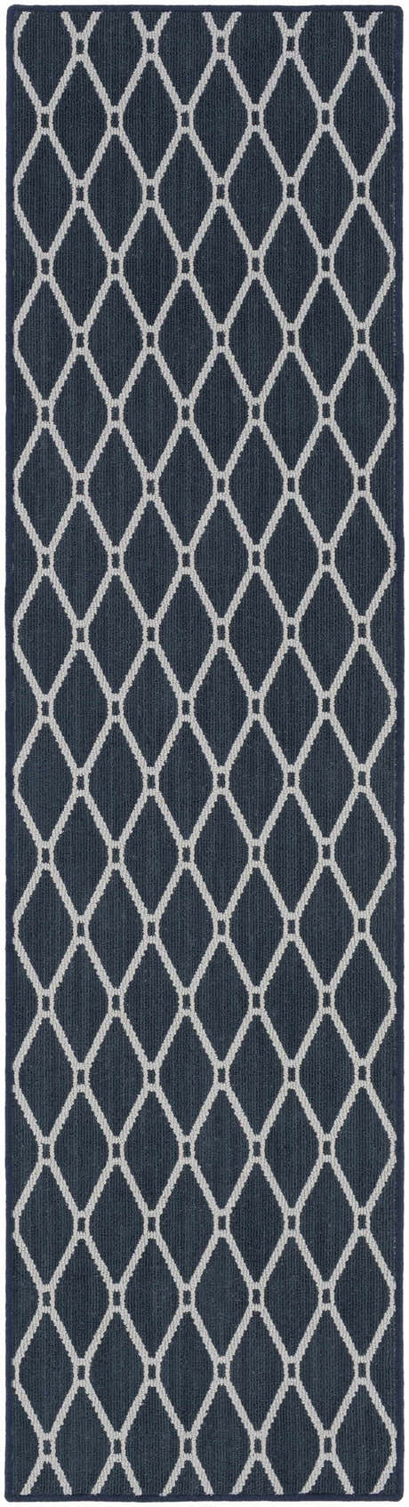 Leilani Dark Blue Cut and Sew Custom Runner Rug