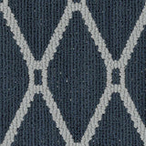 Leilani Dark Blue Cut and Sew Custom Runner Rug