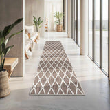Leilani Brown Cut and Sew Custom Runner Rug