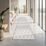 Leilani Off White Cut and Sew Custom Runner Rug