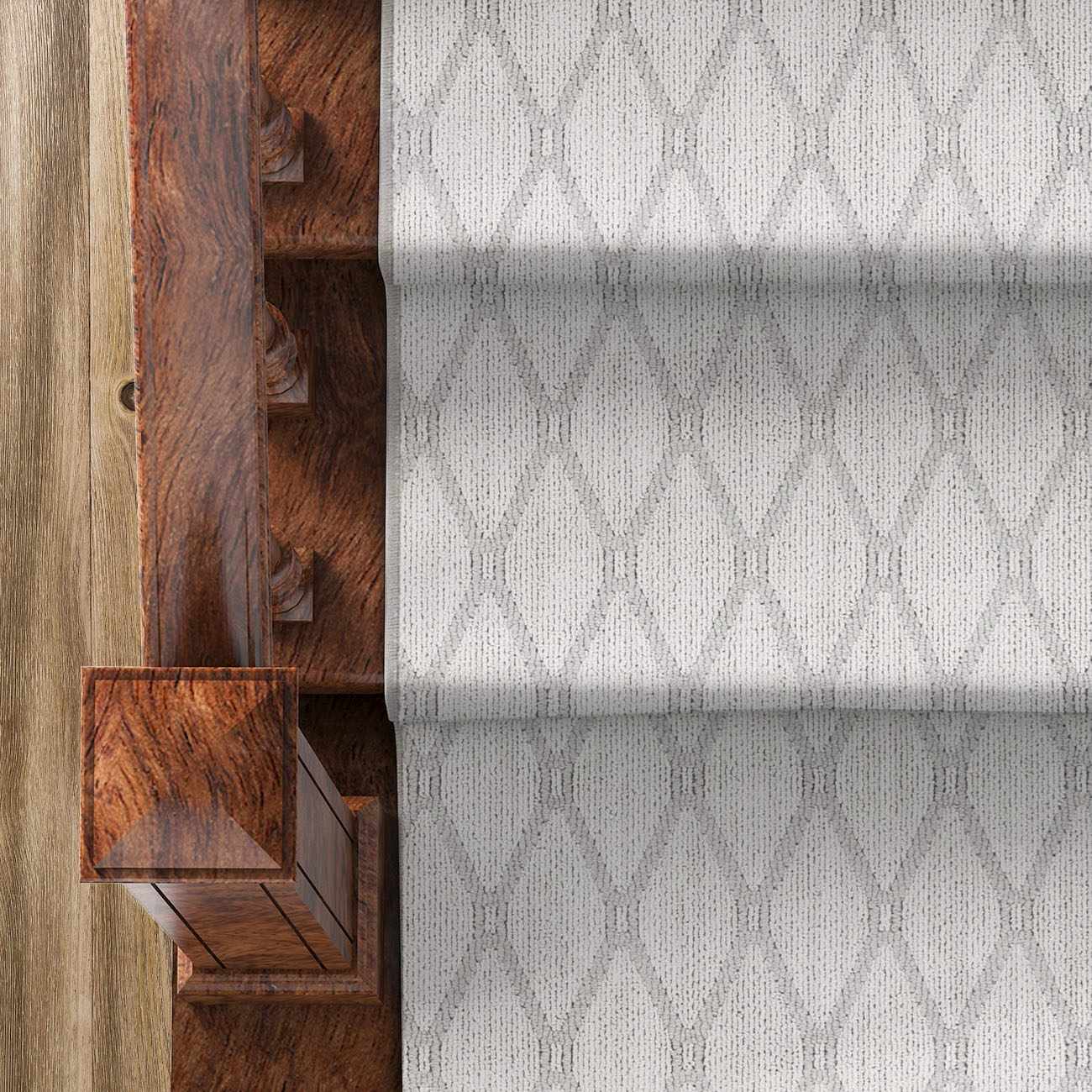 Leilani Off White Cut and Sew Custom Runner Rug