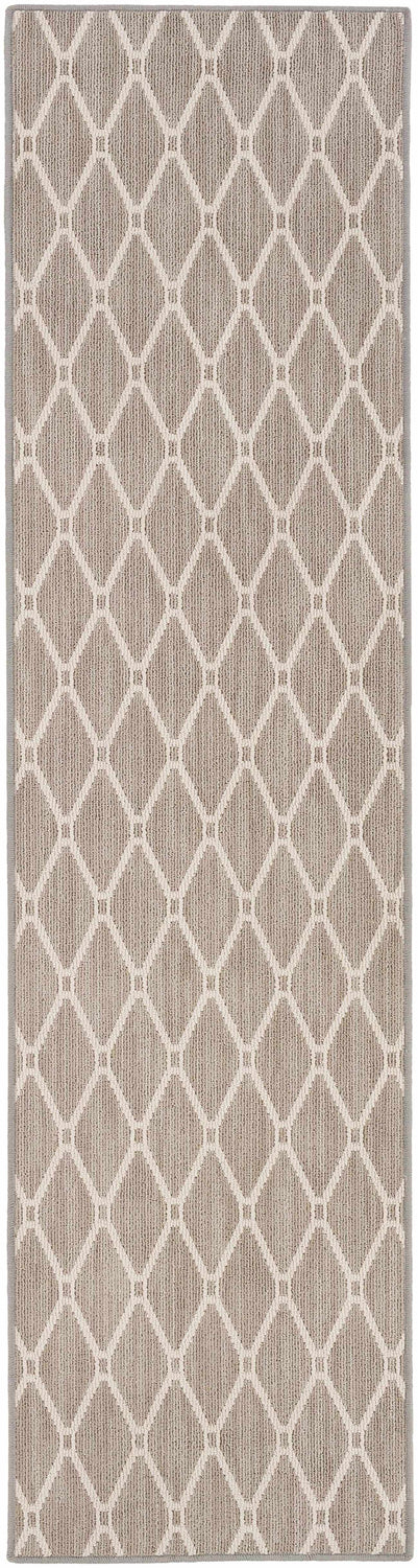 Leilani Light Brown Cut and Sew Custom Runner Rug