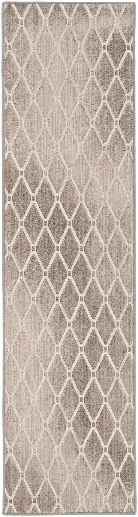 Leilani Light Brown Cut and Sew Custom Runner Rug