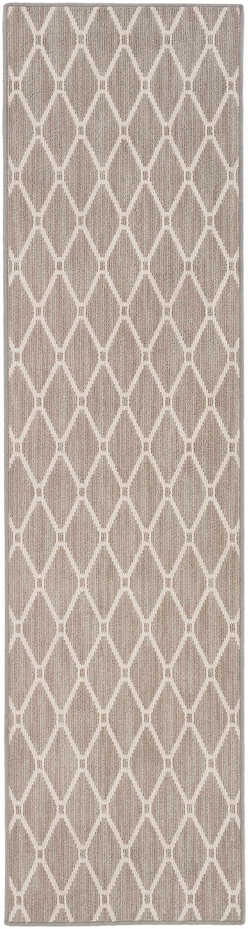Leilani Light Brown Cut and Sew Custom Runner Rug