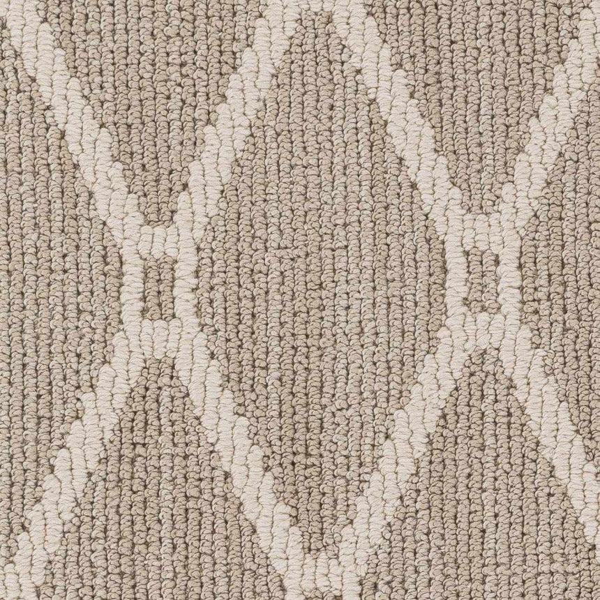 Leilani Light Brown Cut and Sew Custom Runner Rug