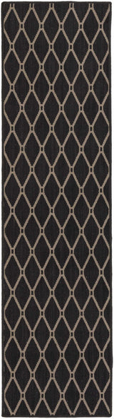 Leilani Black Cut and Sew Custom Runner Rug