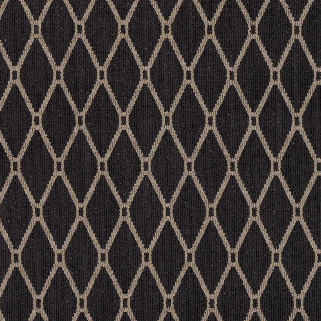 Leilani Black Cut and Sew Custom Runner Rug