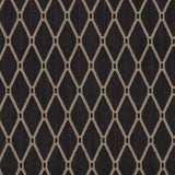 Leilani Black Cut and Sew Custom Runner Rug