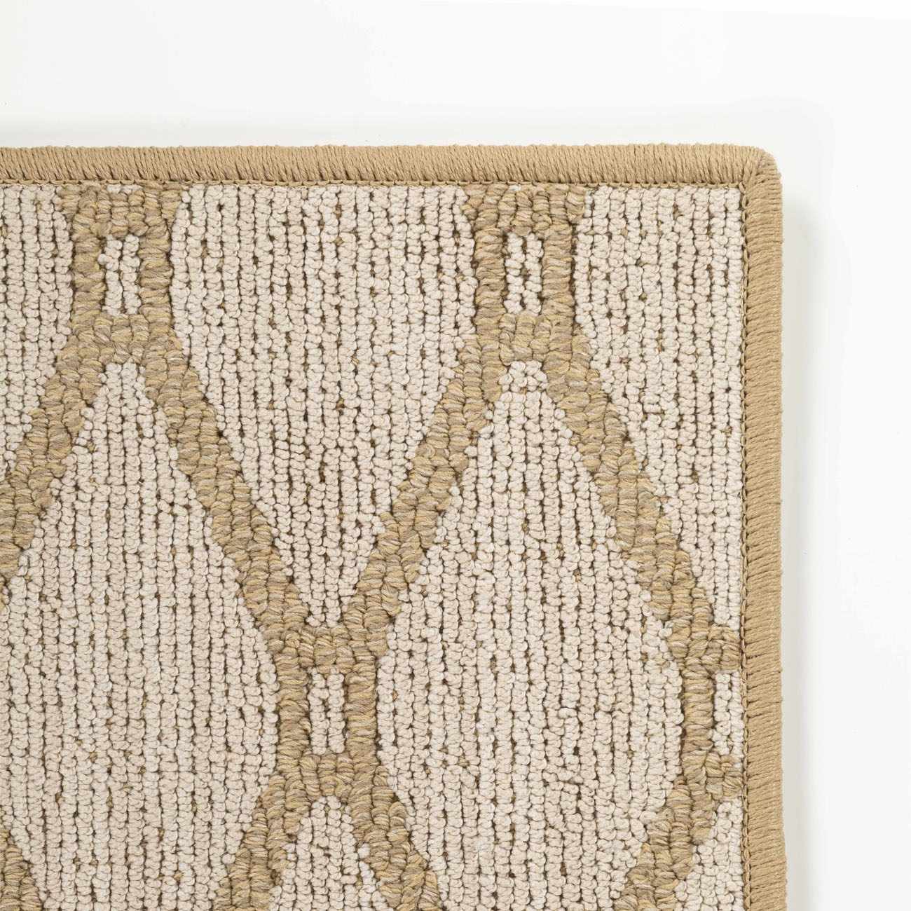 Leilani Beige Cut and Sew Custom Runner Rug