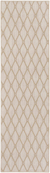 Leilani Beige Cut and Sew Custom Runner Rug