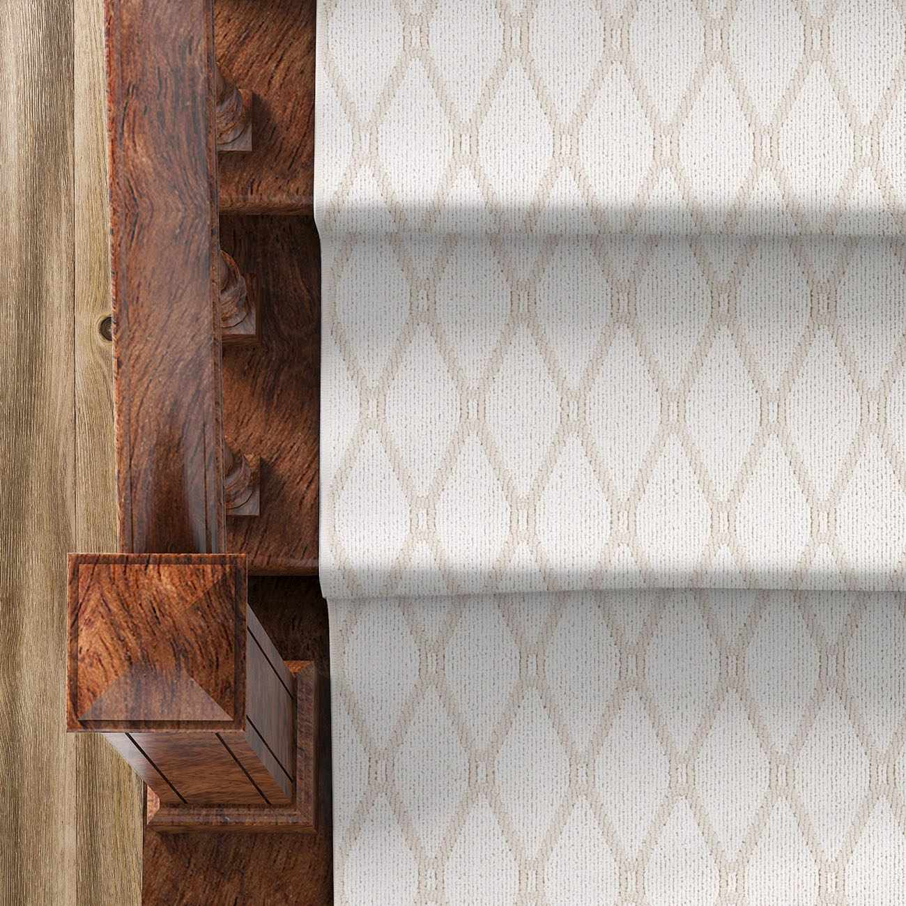 Leilani Cream Cut and Sew Custom Runner Rug