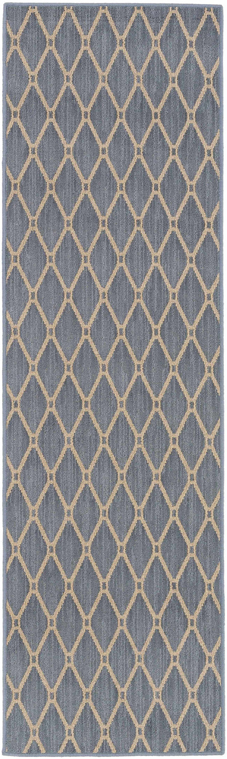 Leilani Gray Cut and Sew Custom Runner Rug