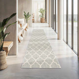 Leora Blue Cut and Sew Custom Runner Rug