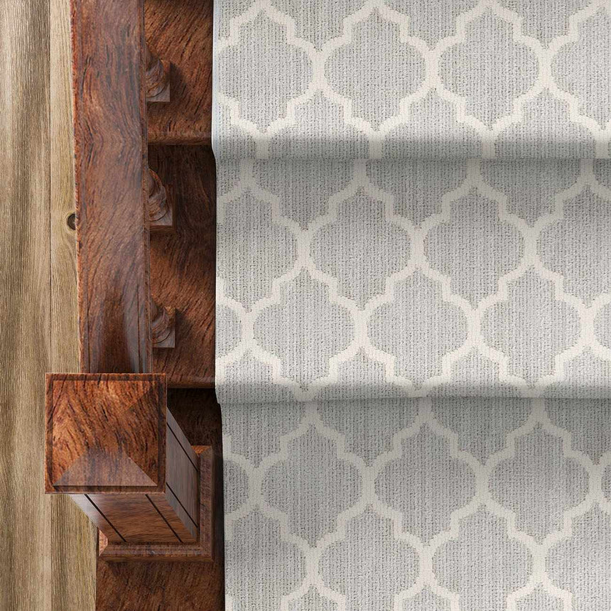 Leora Blue Cut and Sew Custom Runner Rug