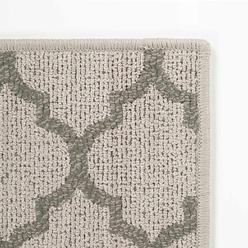 Leora Off White Cut and Sew Custom Runner Rug