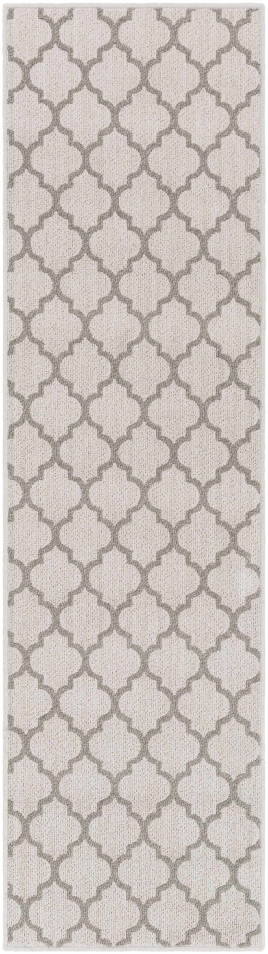 Leora Off White Cut and Sew Custom Runner Rug