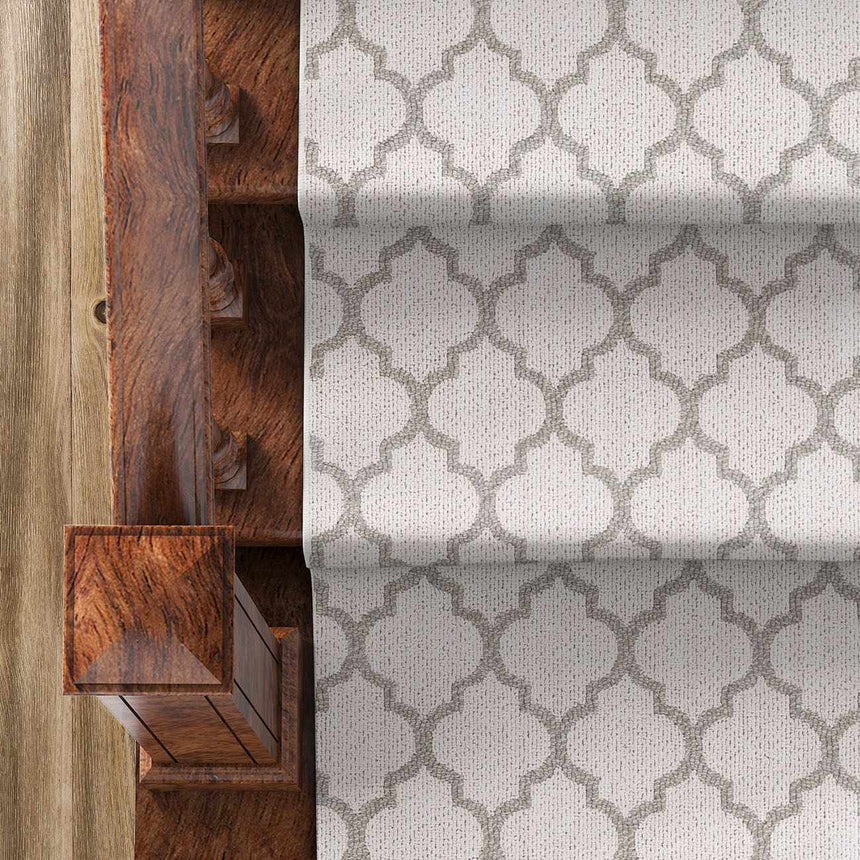 Leora Off White Cut and Sew Custom Runner Rug