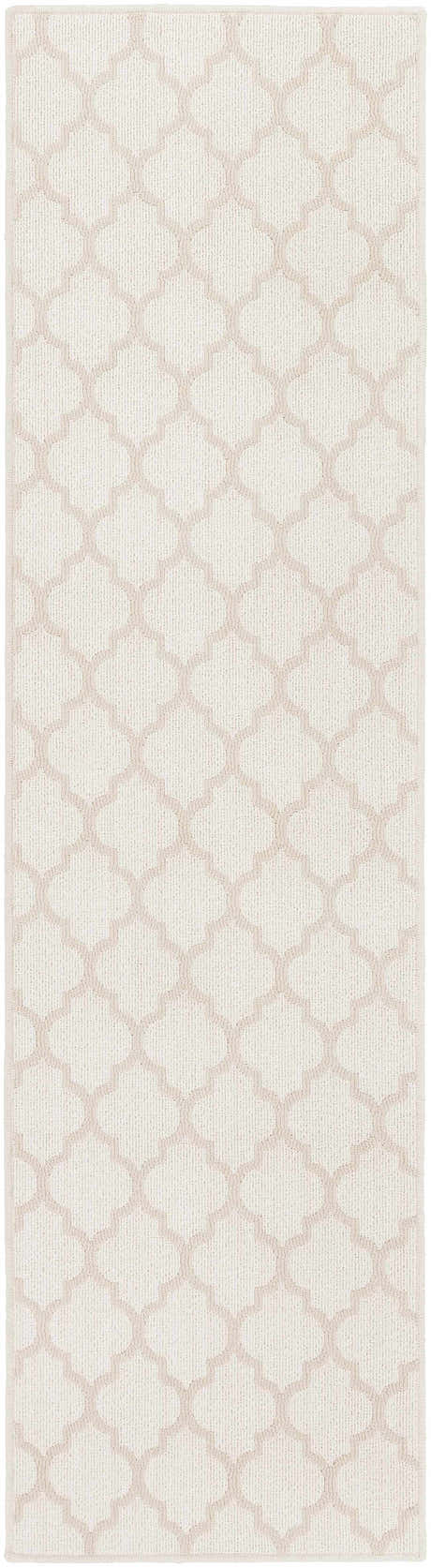 Leora Beige Cut and Sew Custom Runner Rug