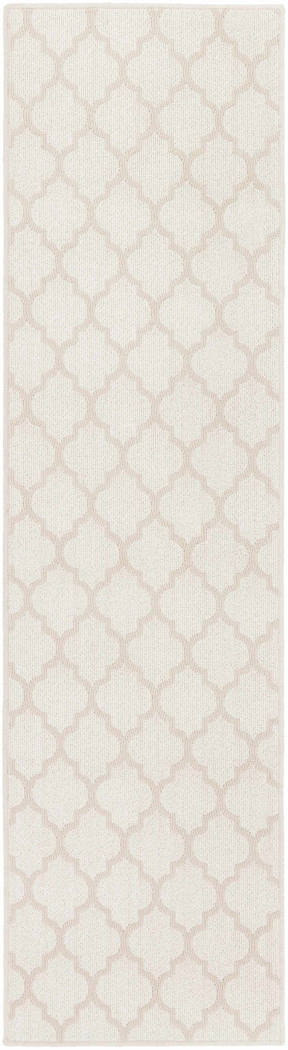Leora Beige Cut and Sew Custom Runner Rug