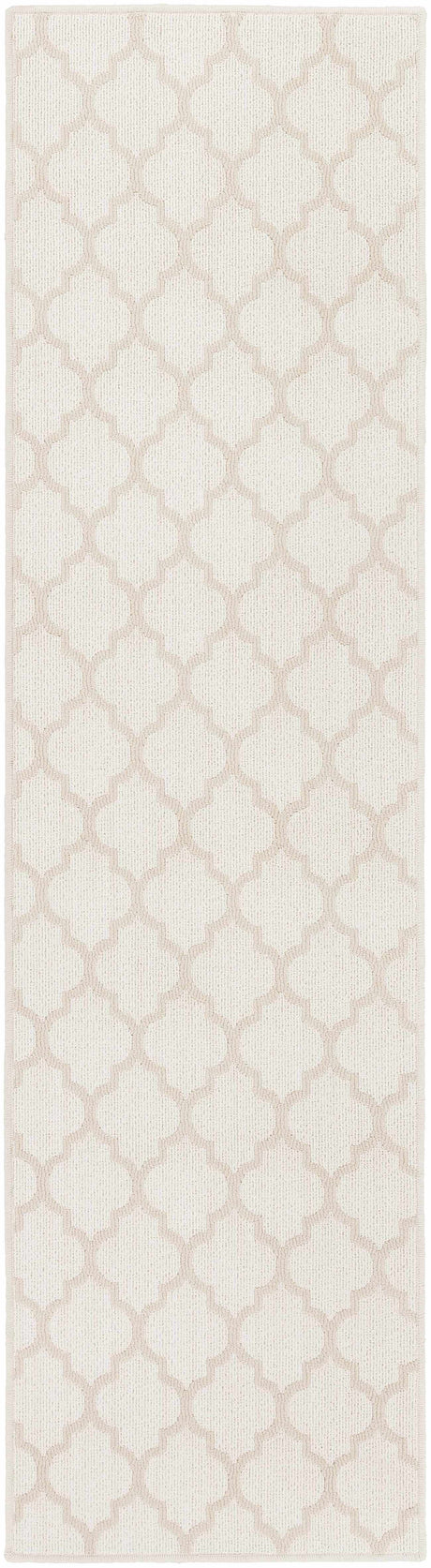 Leora Beige Cut and Sew Custom Runner Rug