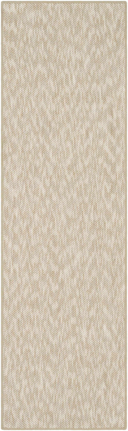 Lucca Beige Cut and Sew Custom Runner Rug