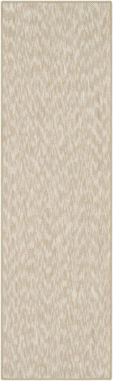 Lucca Beige Cut and Sew Custom Runner Rug