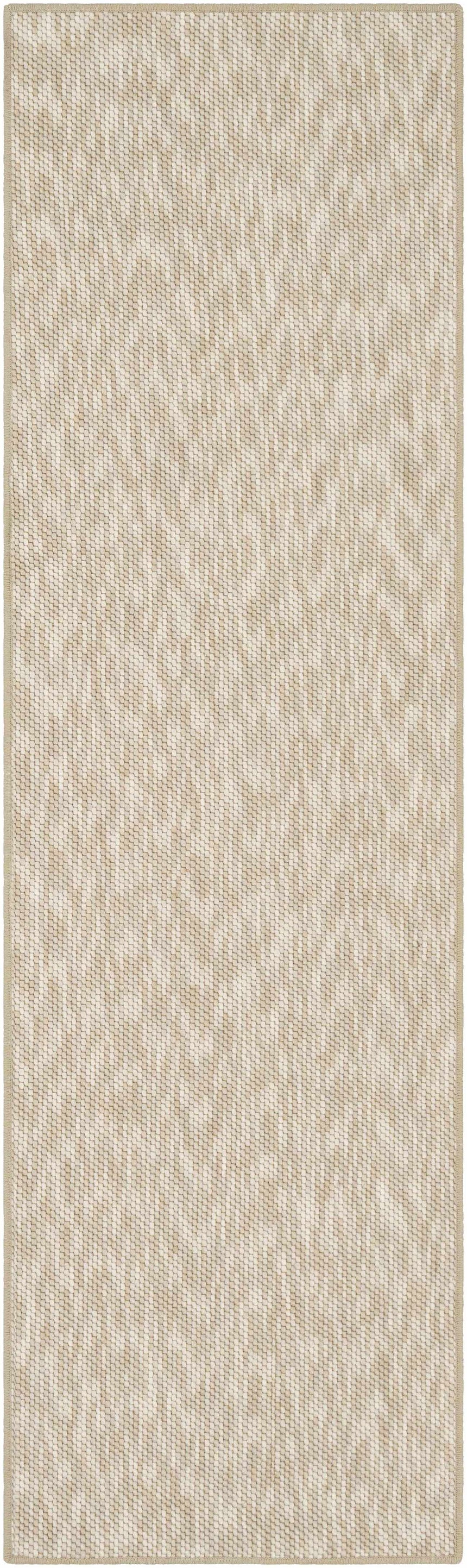 Lucca Beige Cut and Sew Custom Runner Rug