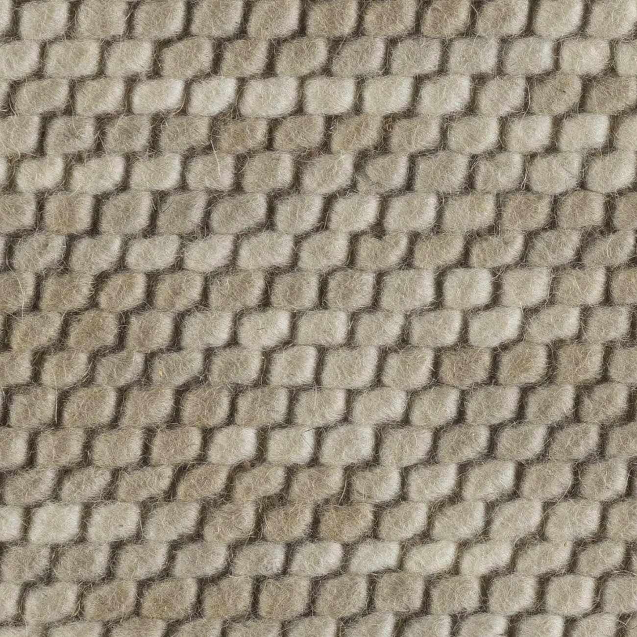 Lucca Beige Cut and Sew Custom Runner Rug