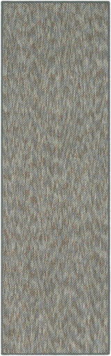 Lucca Sage Textured Cut and Sew Custom Runner Rug