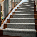 Lucca Sage Textured Cut and Sew Custom Runner Rug