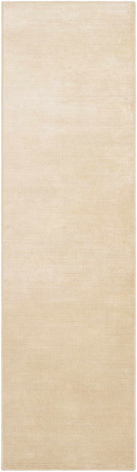 Lori Beige Hand Loomed Cut and Sew Custom Runner Rug