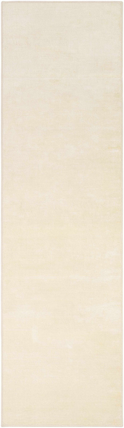 Lori Ivory Hand Loomed Cut and Sew Custom Runner Rug