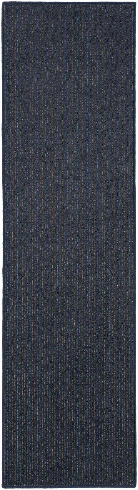 Navy Maeve Cut and Sew Custom Runner Rug